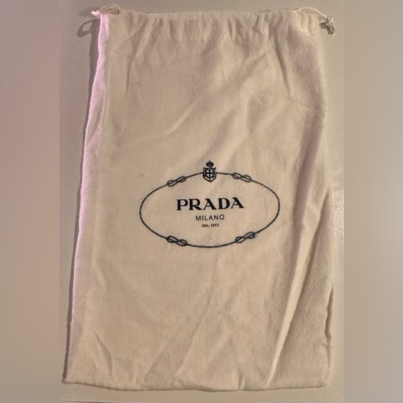 Ladies Prada Vintage White & Coral Distressed Sneaker w Dust Bag - HOST PICK - Picture 15 of 16